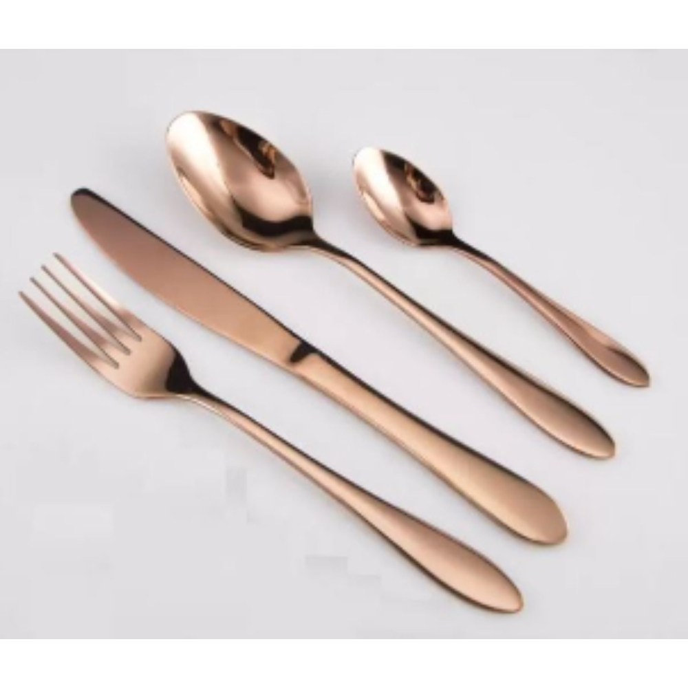 Premium metal kitchen utensil set including ladle, spatula, serving tools in modern design

