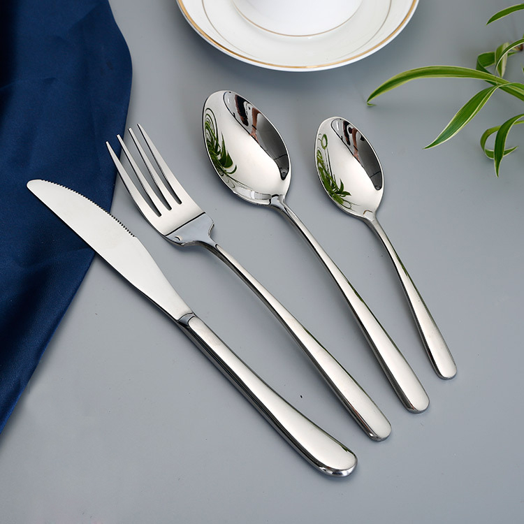 201 stainless steel cutlery set spoon and fork for wholesale