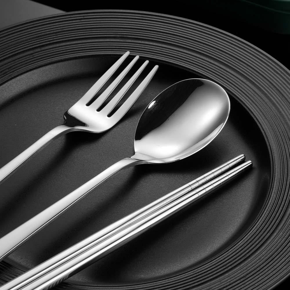 Rustic country-style flatware set with farmhouse charm

