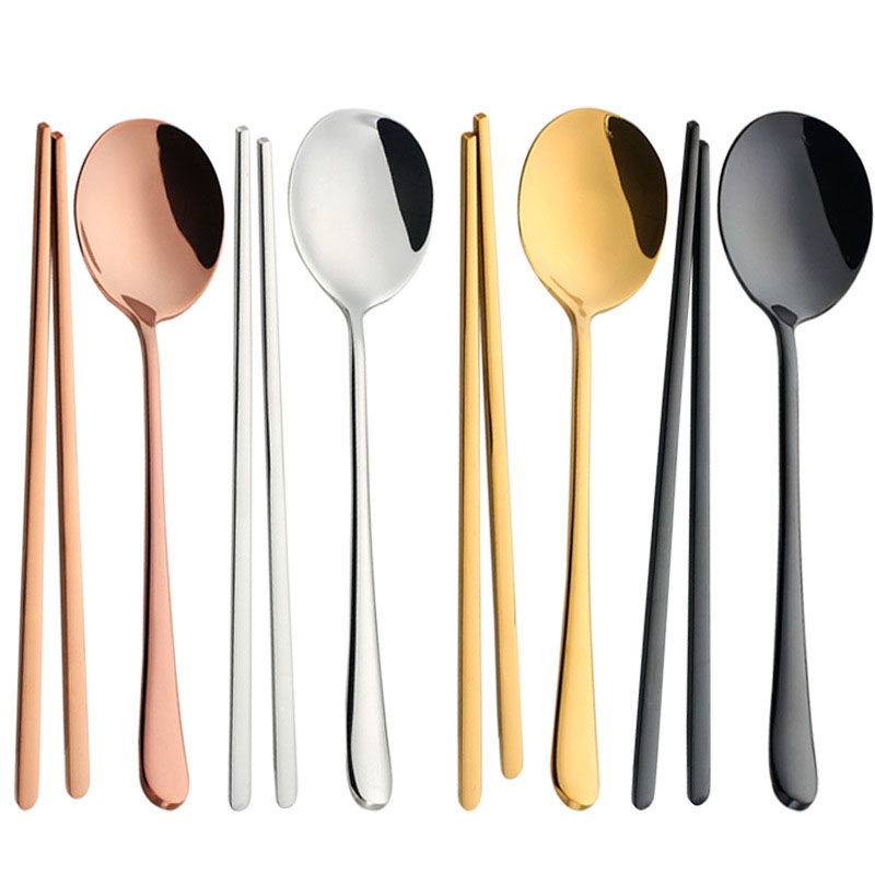 Rainbow Stainless Steel Cutlery Set