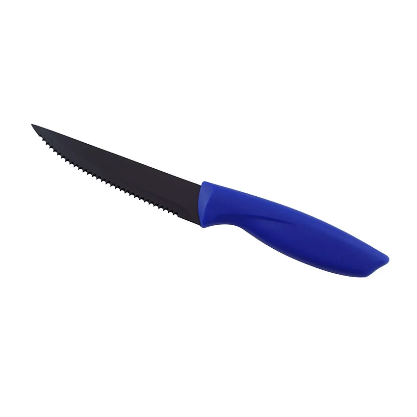 4-Inch Stainless Steel Steak Knife with Serrated Edge

