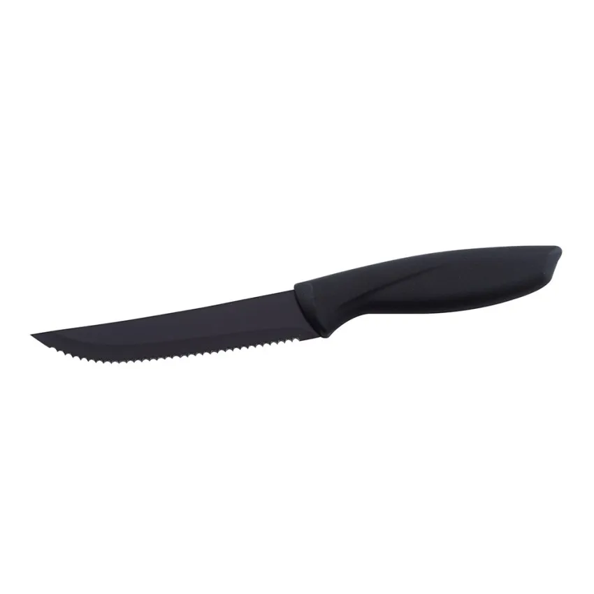 4-Inch Stainless Steel Steak Knife with Serrated Edge

