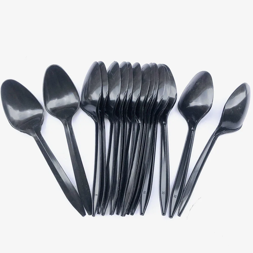 Custom Black Cutlery Storage Box with Logo

