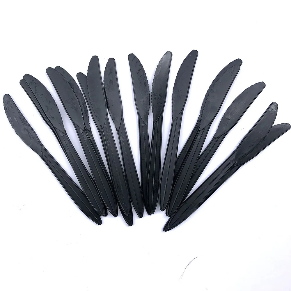 Custom Black Cutlery Storage Box with Logo

