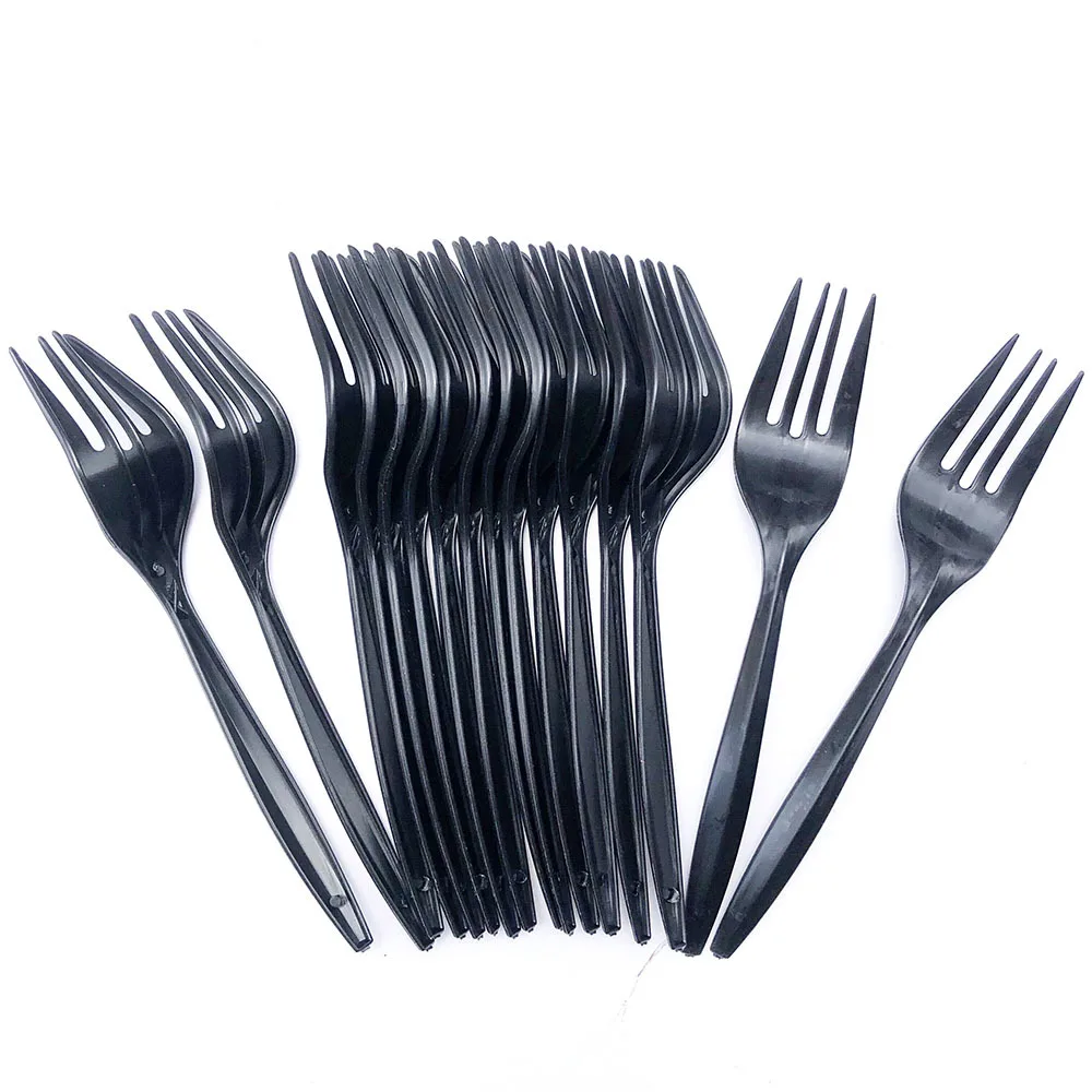 Custom Black Cutlery Storage Box with Logo

