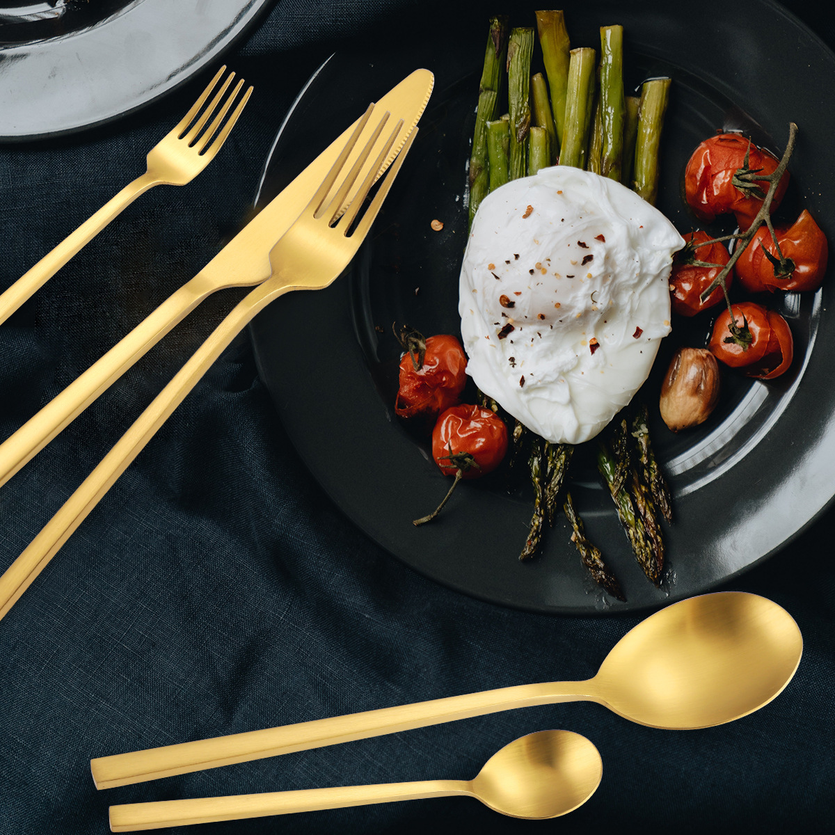 Heat-Resistant Cooking Spoon Set for Kitchen