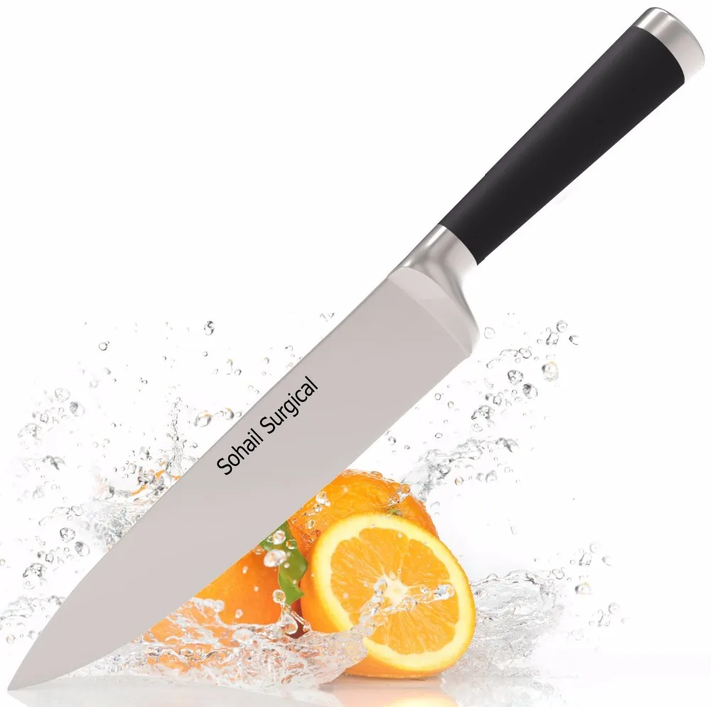 Stainless Steel Chef Kitchen Knife with Sharp Blade