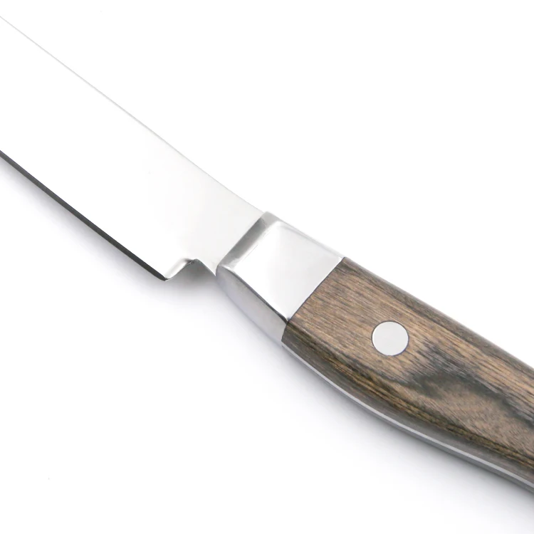 Sustainable Butcher Knife with Eco Wooden Handle and Accessories