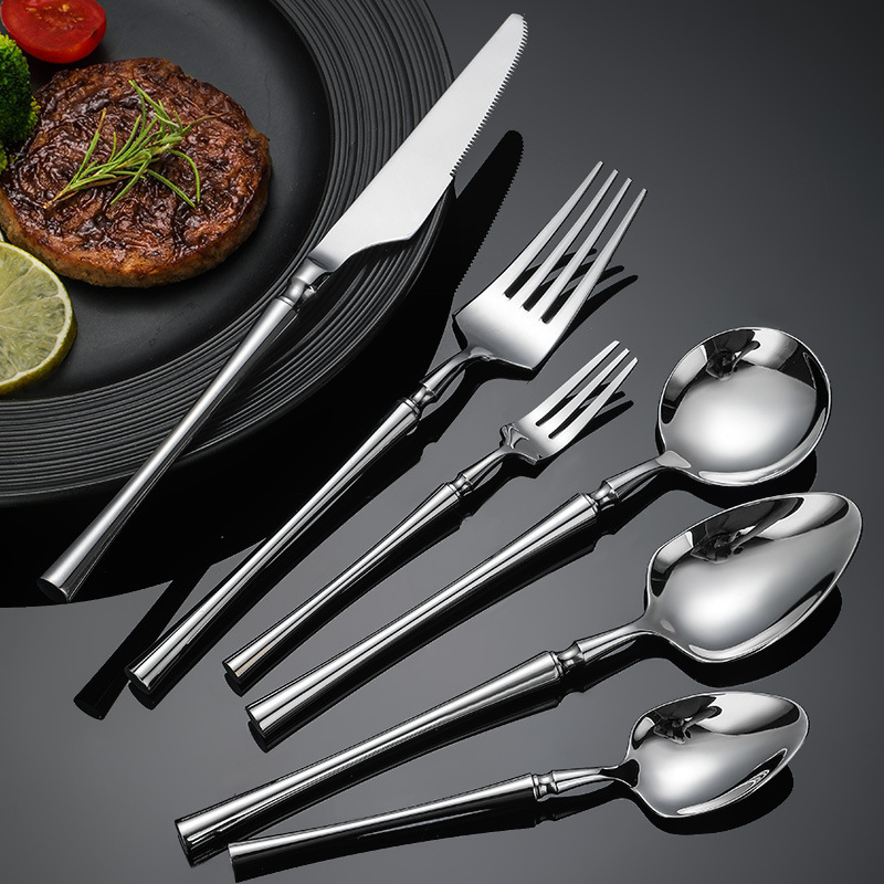  Luxury Hotel Stainless Steel Cutlery Set

