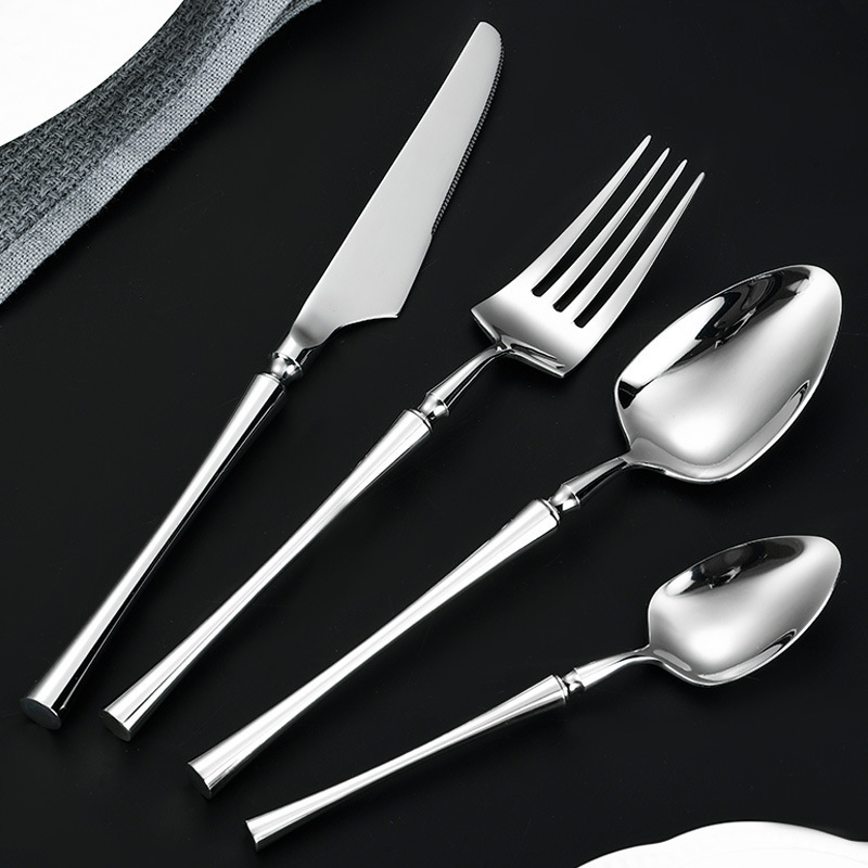  Luxury Hotel Stainless Steel Cutlery Set

