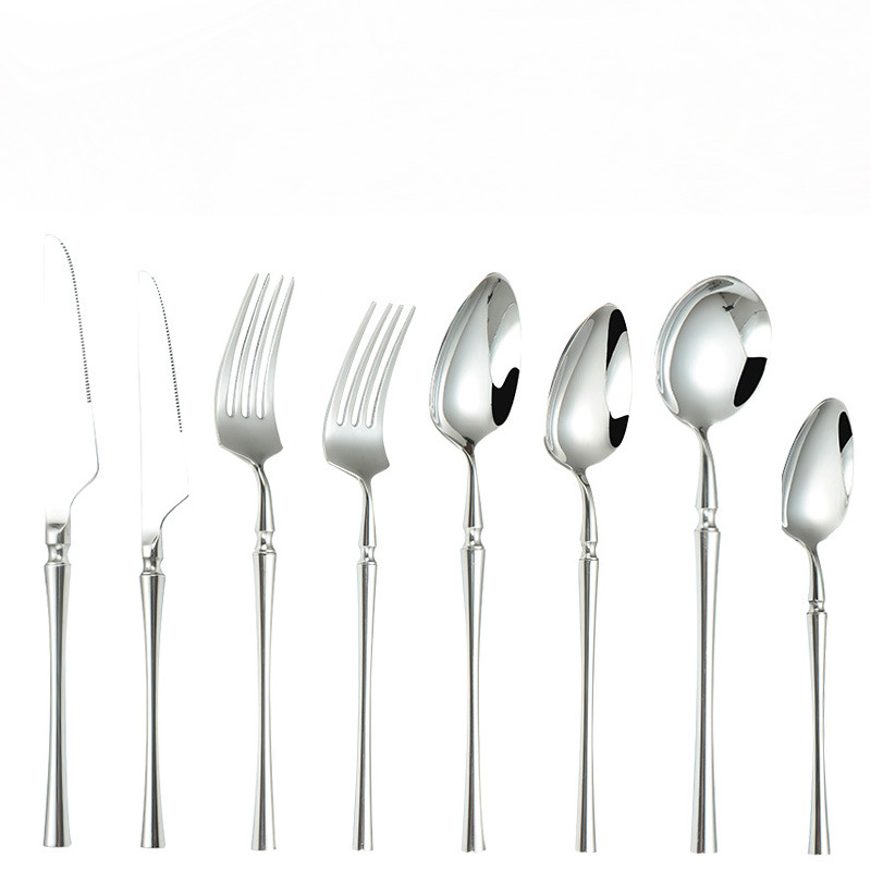  Luxury Hotel Stainless Steel Cutlery Set

