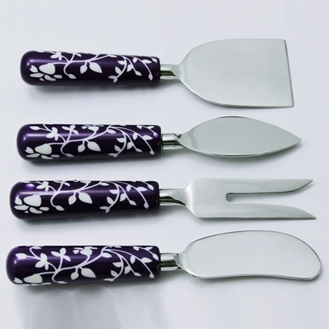Custom Logo Engraved Metal Cake Knife

