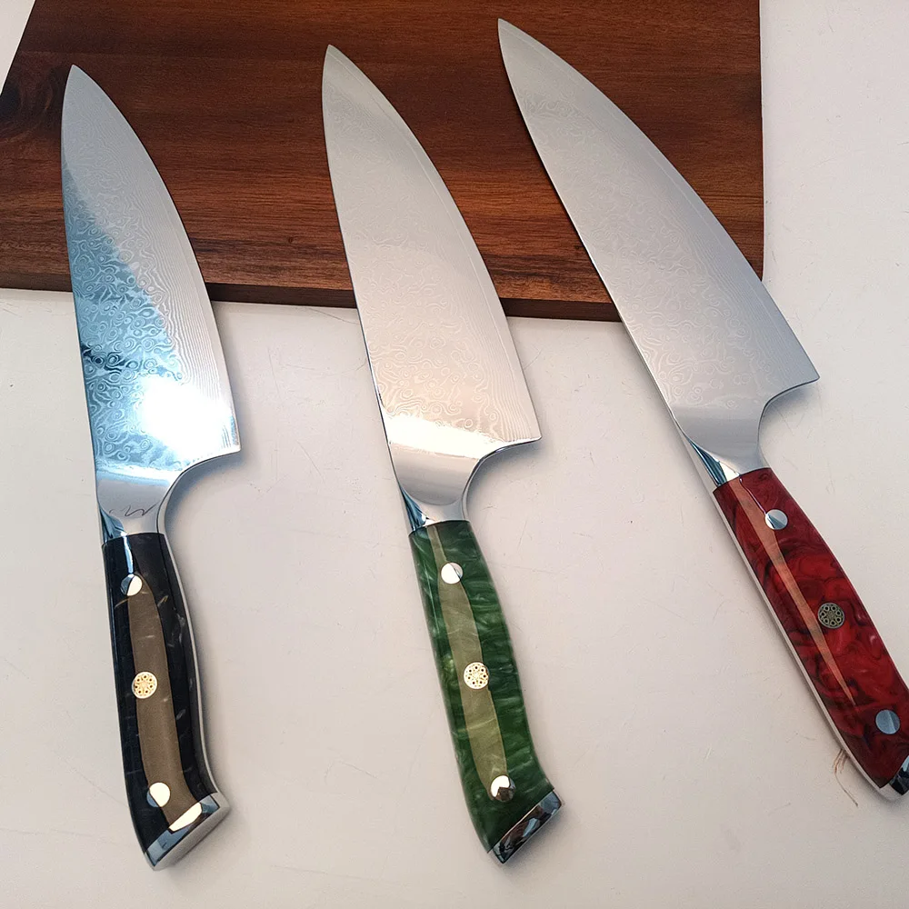 Professional Chef Knife with Stainless Steel Blade for Kitchen