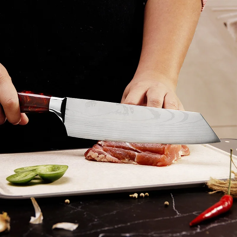 Professional Chef Knife with Stainless Steel Blade for Kitchen