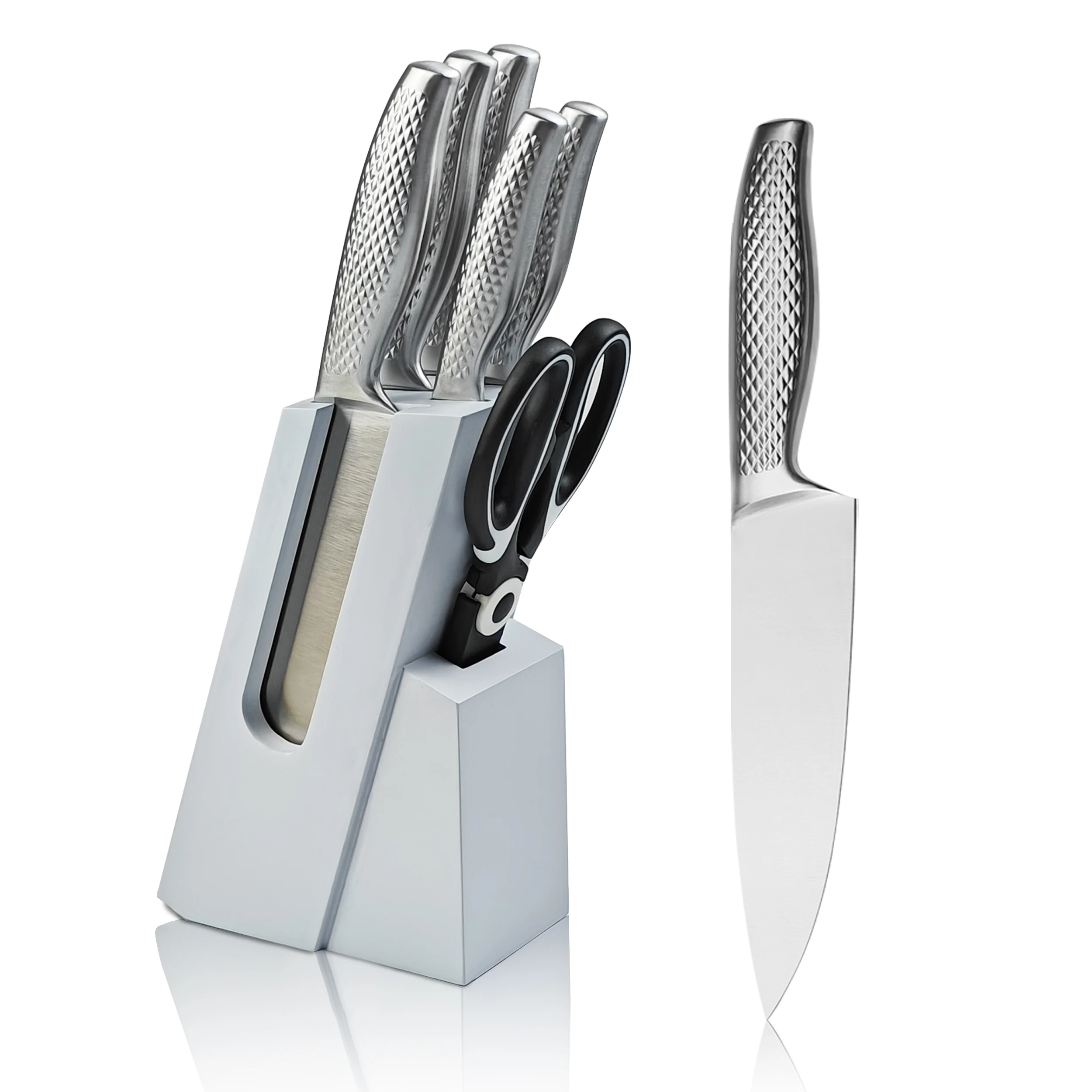 Kitchen Knife with Ergonomic PP Handle and Sharp Stainless Blade