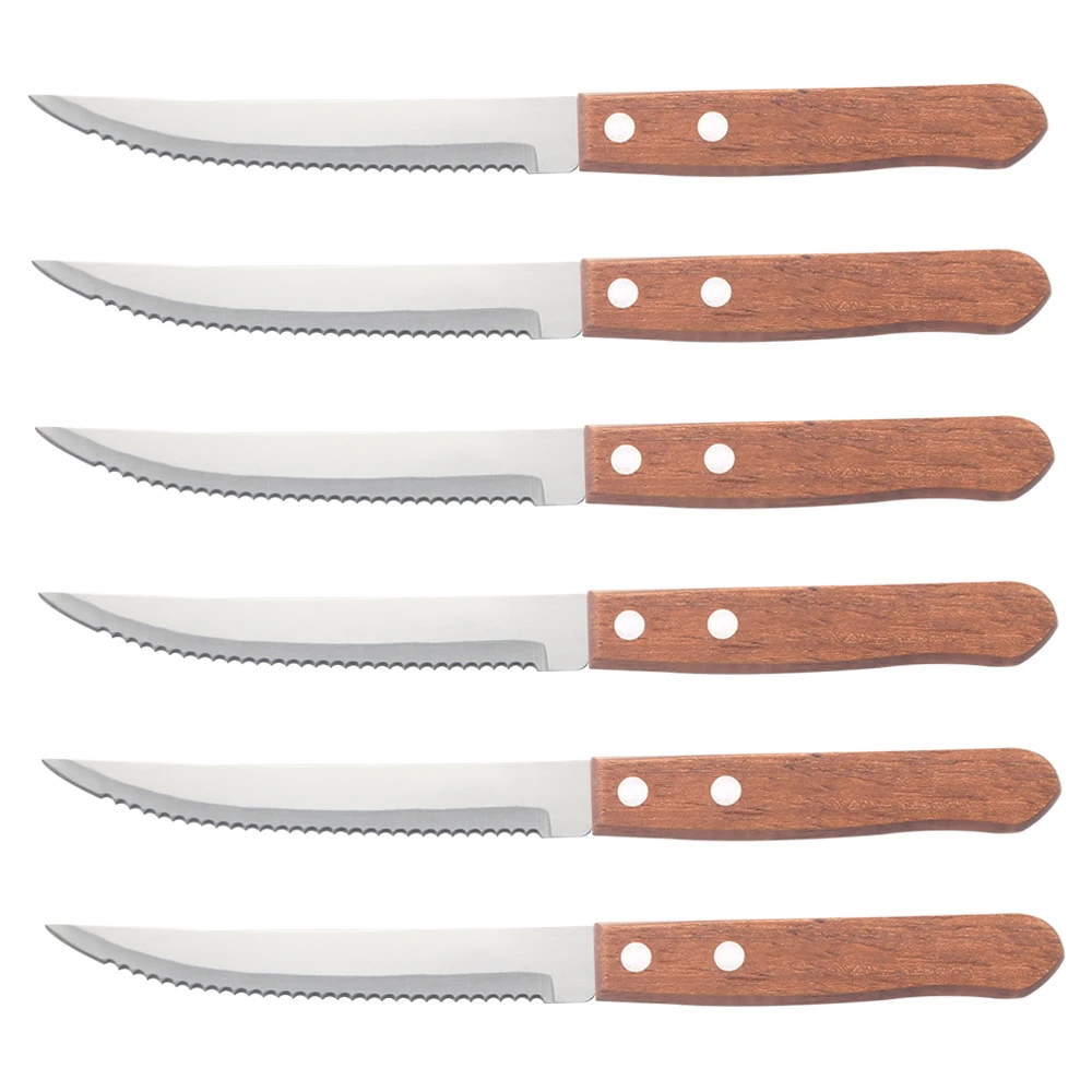 Stainless Steel Western Table Knife with Mirror Finish Handle