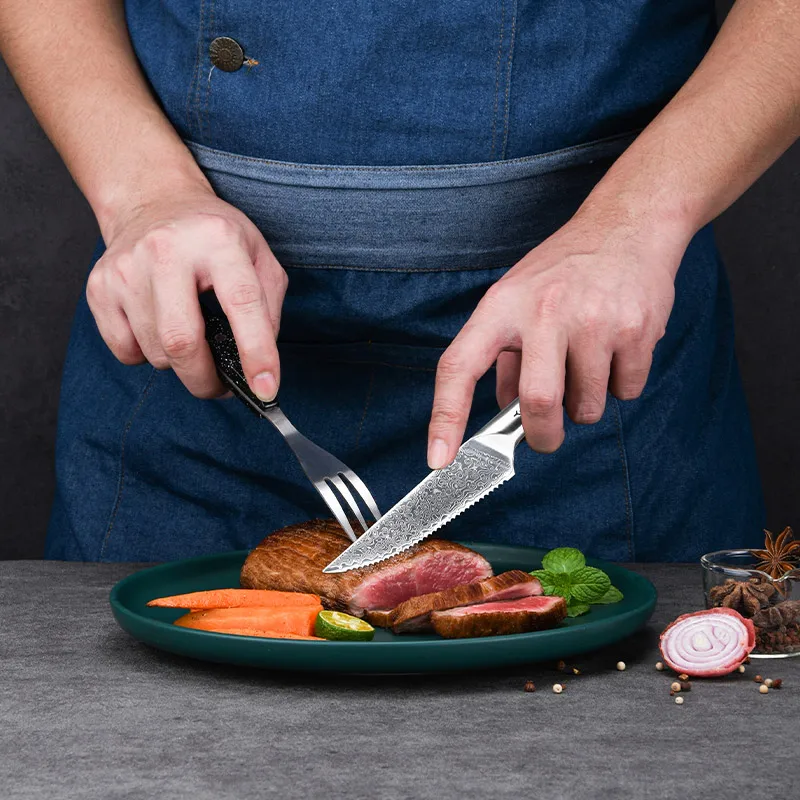 Stainless Steel Western Table Knife with Mirror Finish Handle