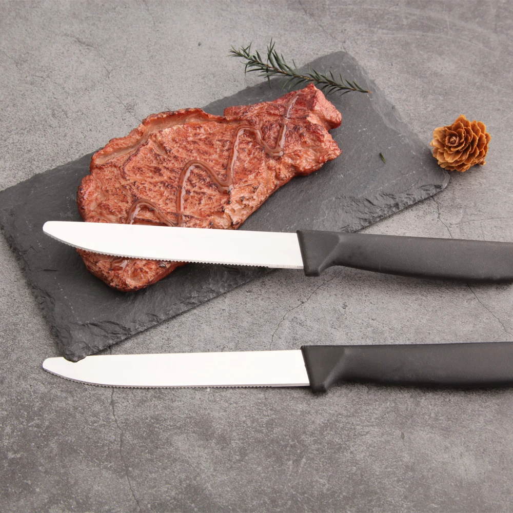 German Style Steak Knife Set with Serrated Edge