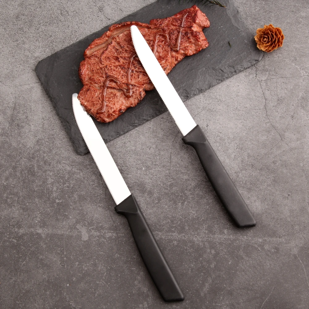 German Style Steak Knife Set with Serrated Edge