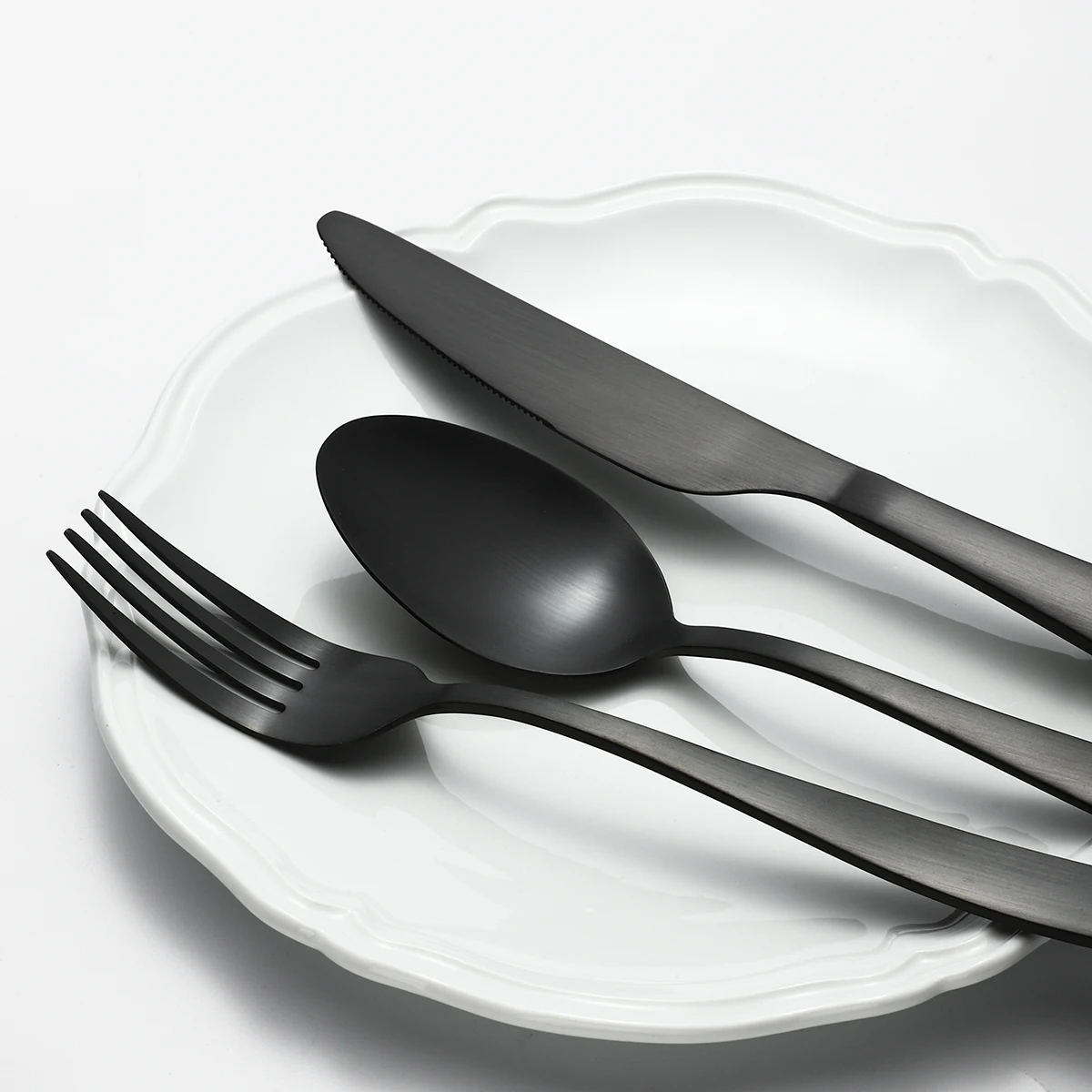 Elegant Restaurant Stainless Steel Cutlery Set