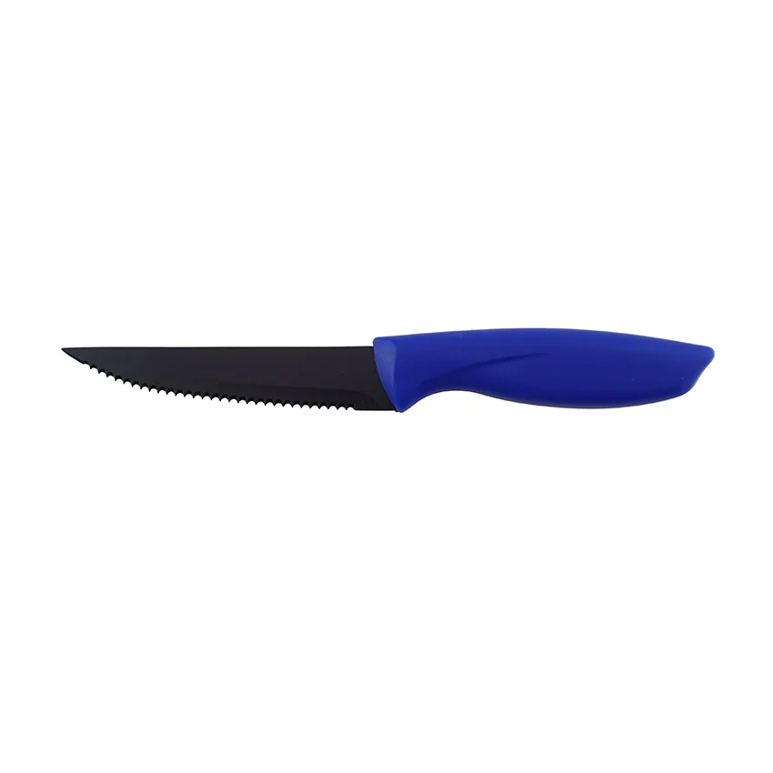 New Steak Knife Set with Ergonomic Handles and Sharp Blades