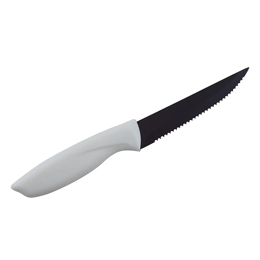 New Steak Knife Set with Ergonomic Handles and Sharp Blades