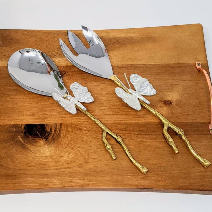 Premium gold stainless steel cutlery set for restaurant and home use

