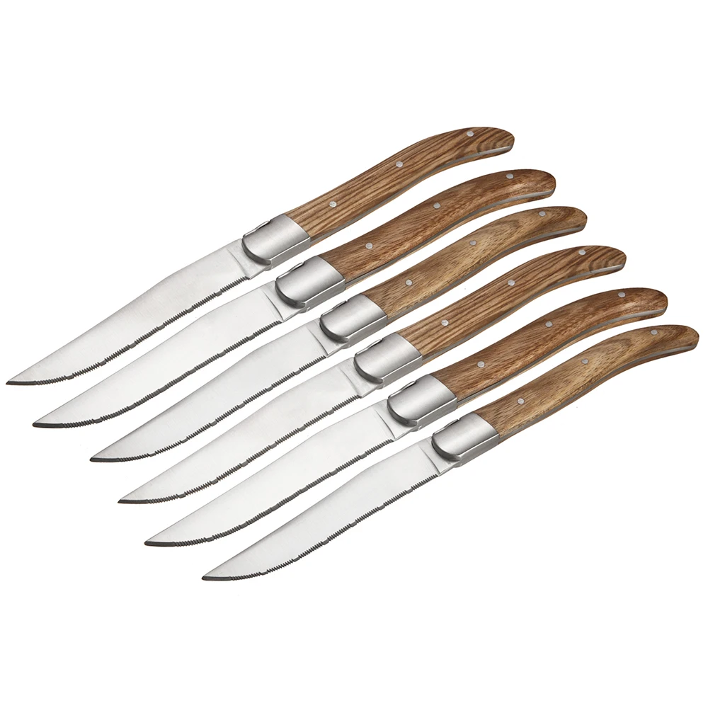 Wooden Handle Stainless Steel Steak Knife