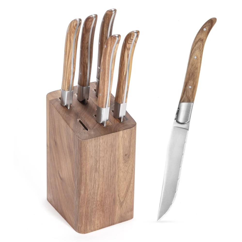 Wooden Handle Stainless Steel Steak Knife
