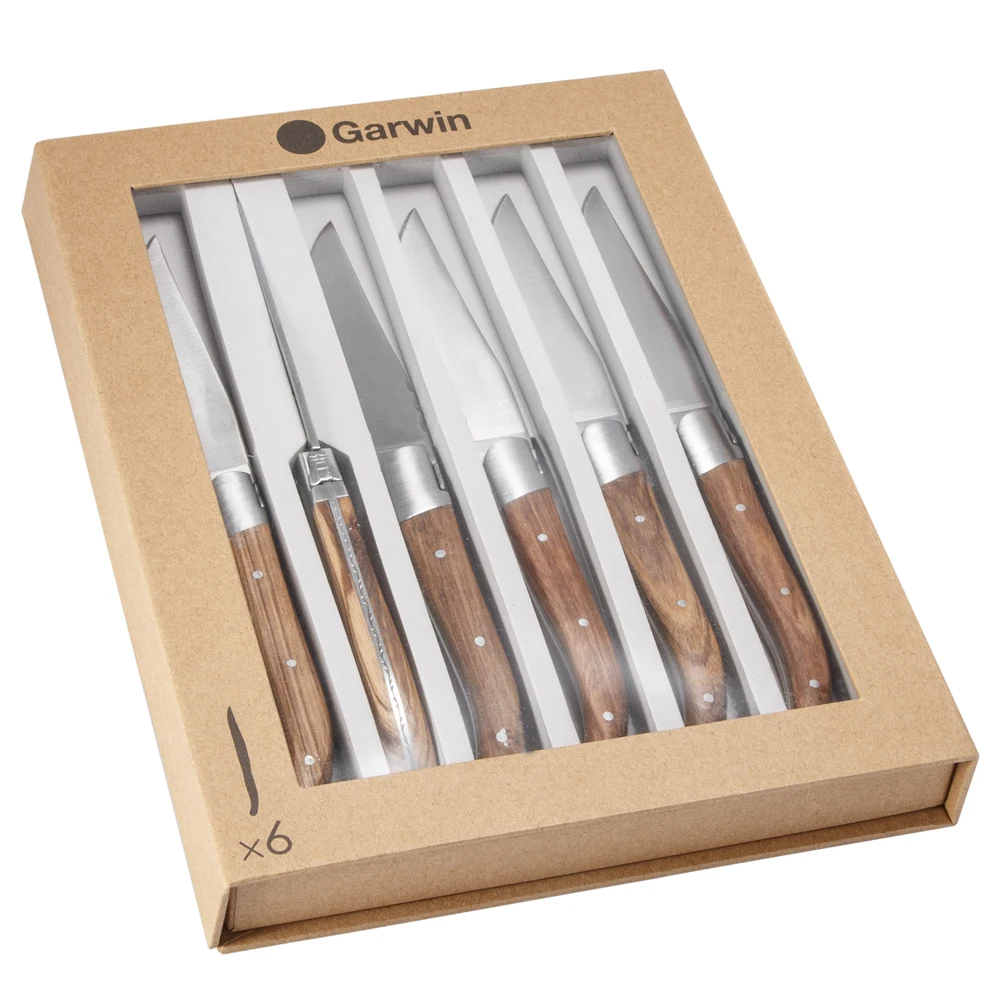 Wooden Handle Stainless Steel Steak Knife