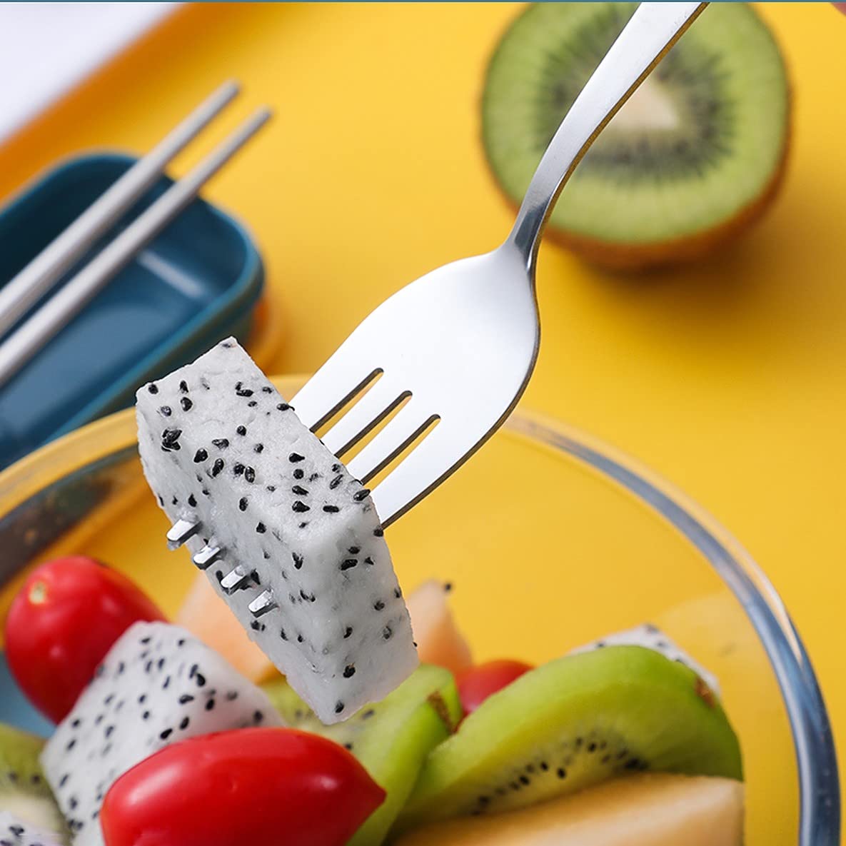 Premium silver stainless steel cutlery set with knife, fork, and spoon for wholesale

