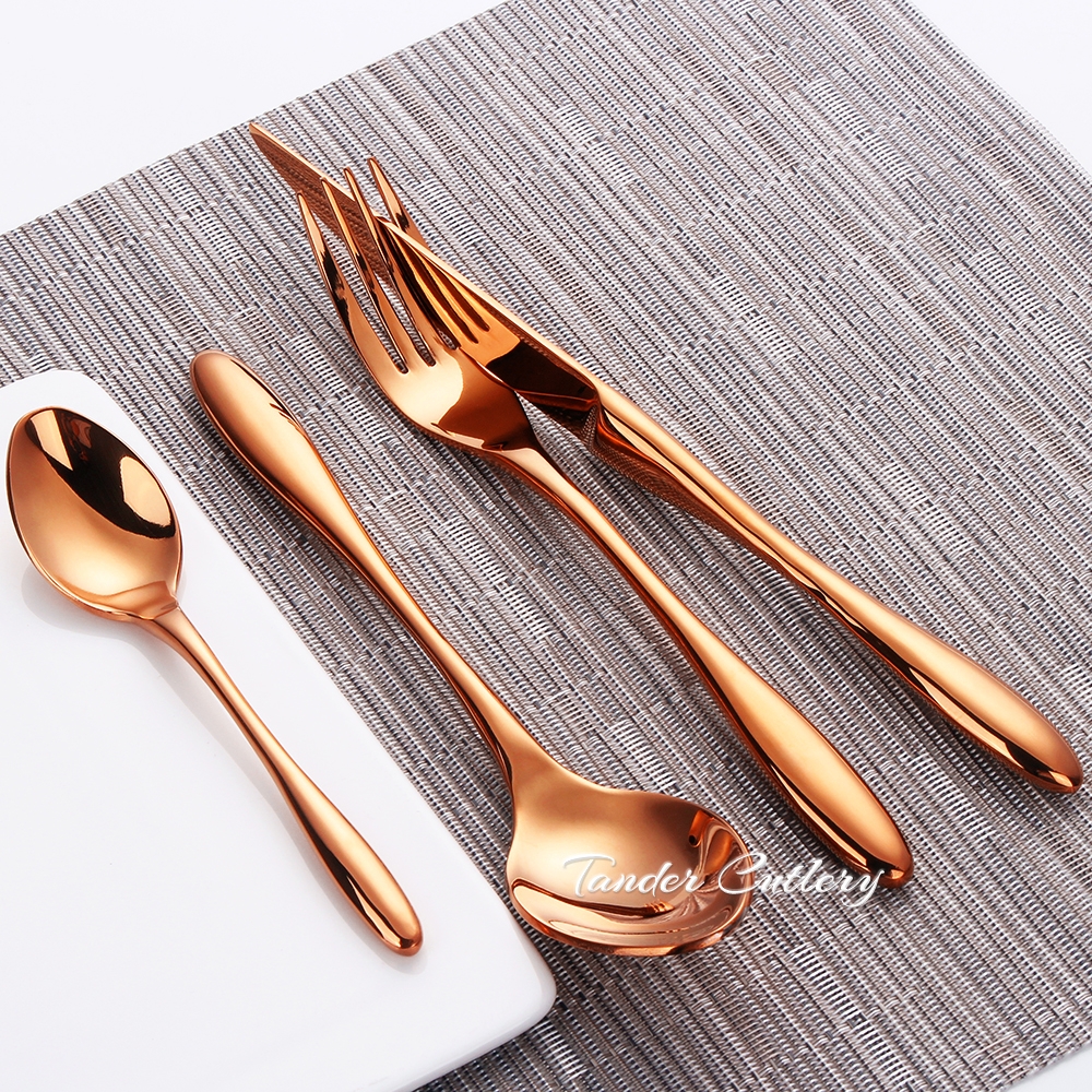 Stainless Steel Knife Fork Spoon Cutlery Set