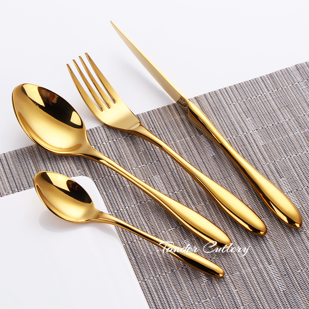 Stainless Steel Knife Fork Spoon Cutlery Set