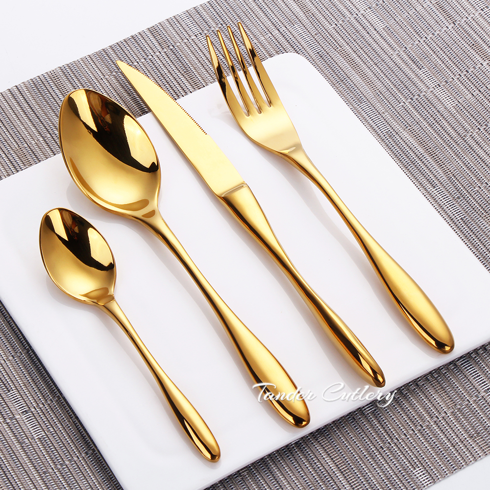 Stainless Steel Knife Fork Spoon Cutlery Set