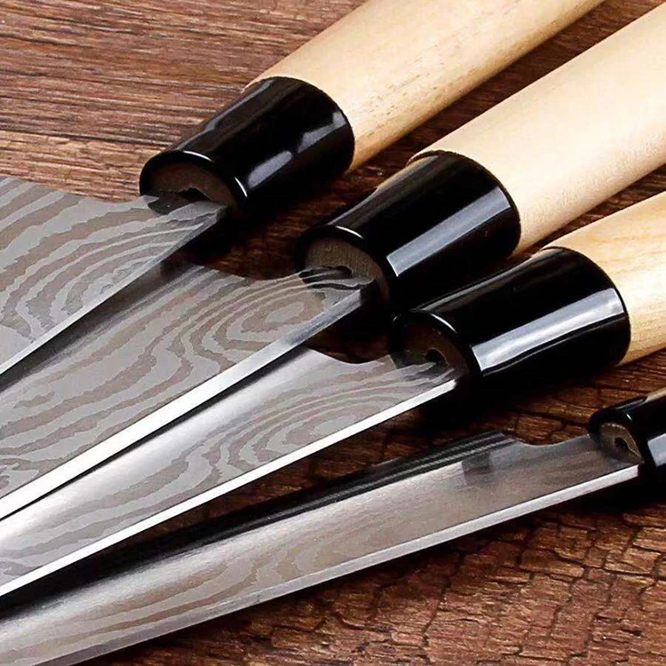 Premium Japanese chef knife with sharp blade and ergonomic handle