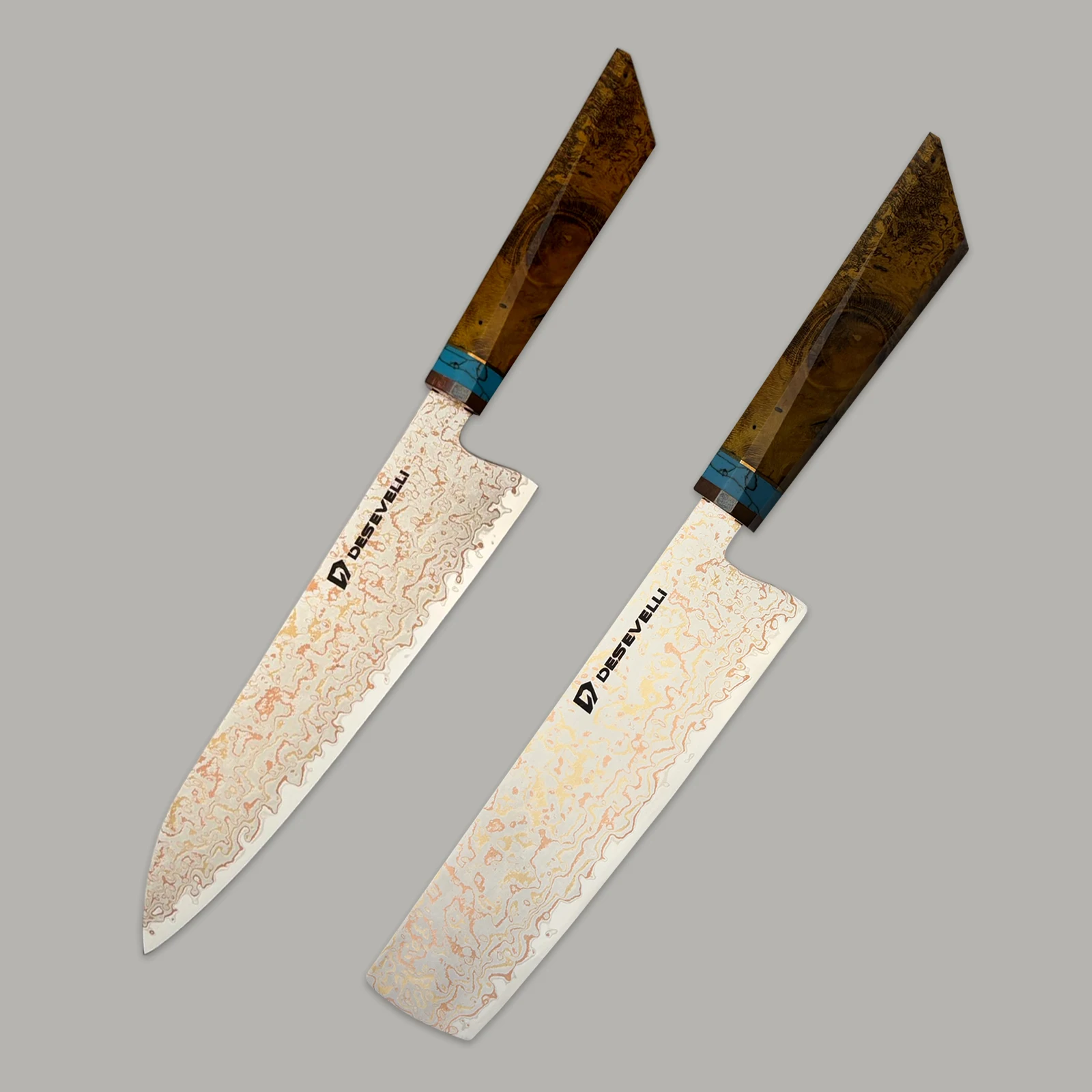 Premium Japanese chef knife with sharp blade and ergonomic handle