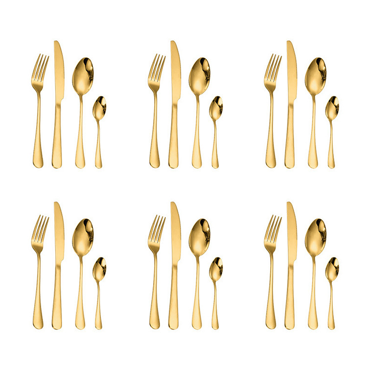 Portable stainless steel cutlery set for travel and daily meals

