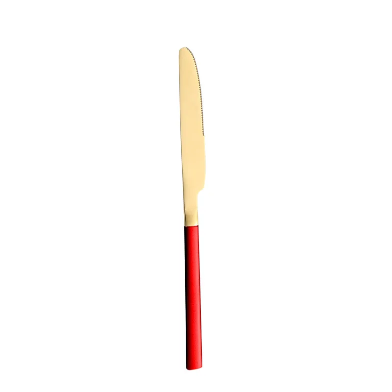 Stainless steel cutlery set for wedding and banquet use


