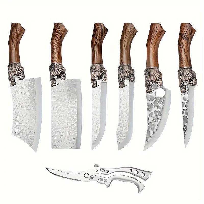 High-Quality Multipurpose Chef Knife with Stainless Steel Blade