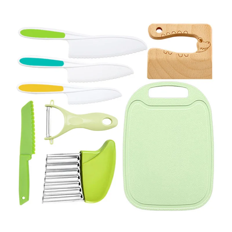 Custom Kids’ Knife Set with Safe Blunt Blades