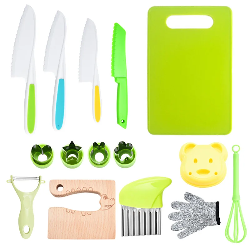 Custom Kids’ Knife Set with Safe Blunt Blades