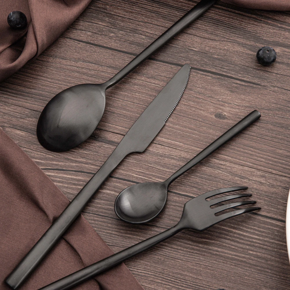 Stainless Steel Home Use Flatware Set Knife Fork Spoon