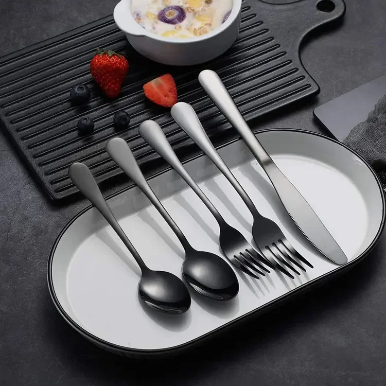 Stainless Steel Home Use Flatware Set Knife Fork Spoon