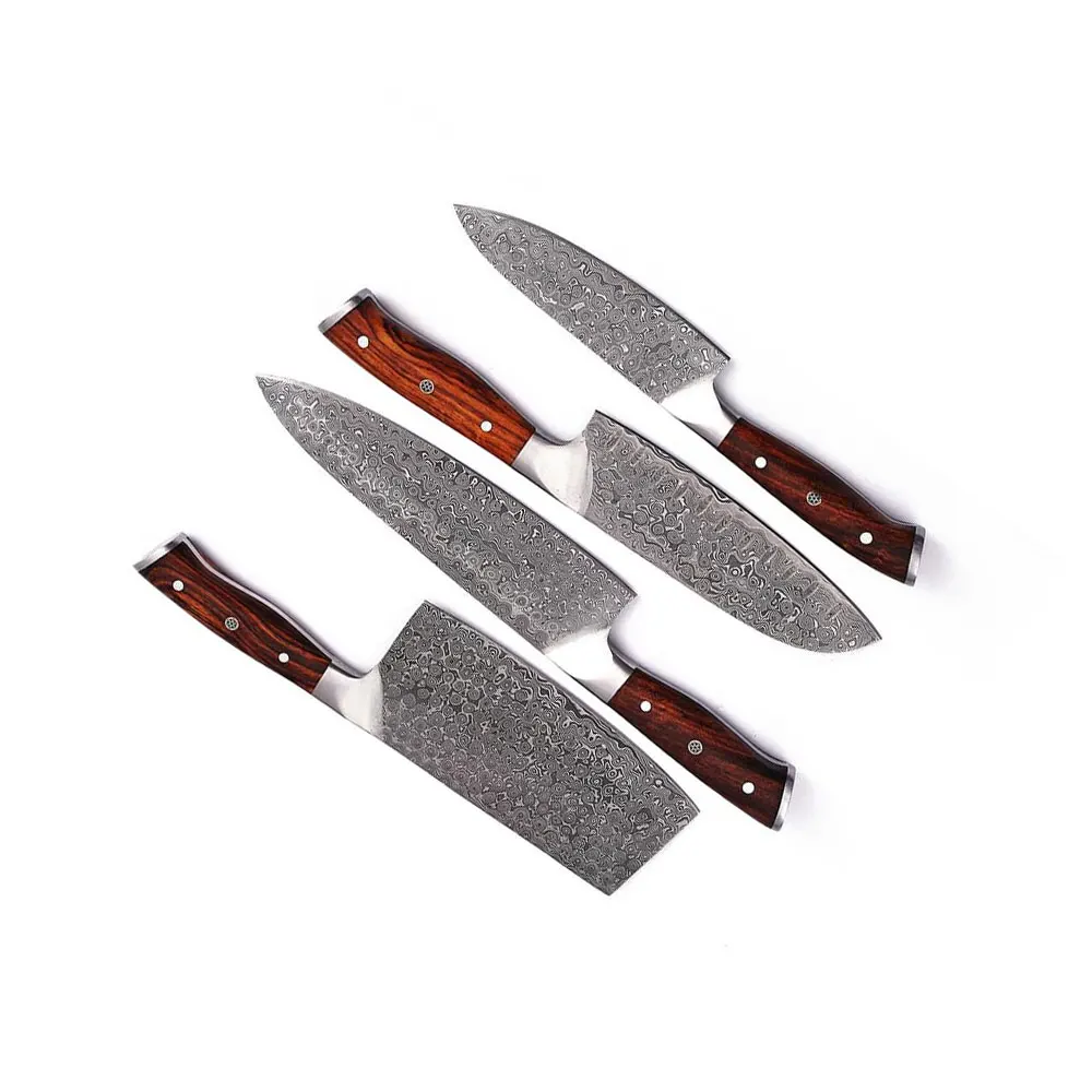 Custom Red Handle Chef Knife for Professional Kitchens