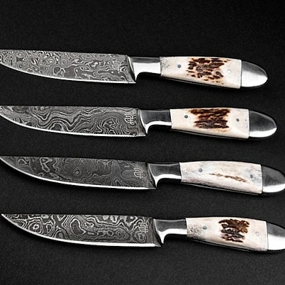 Custom Red Handle Chef Knife for Professional Kitchens
