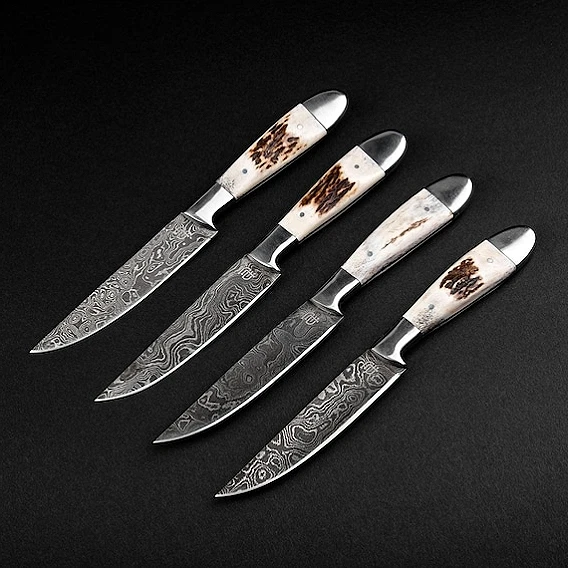 Custom Red Handle Chef Knife for Professional Kitchens