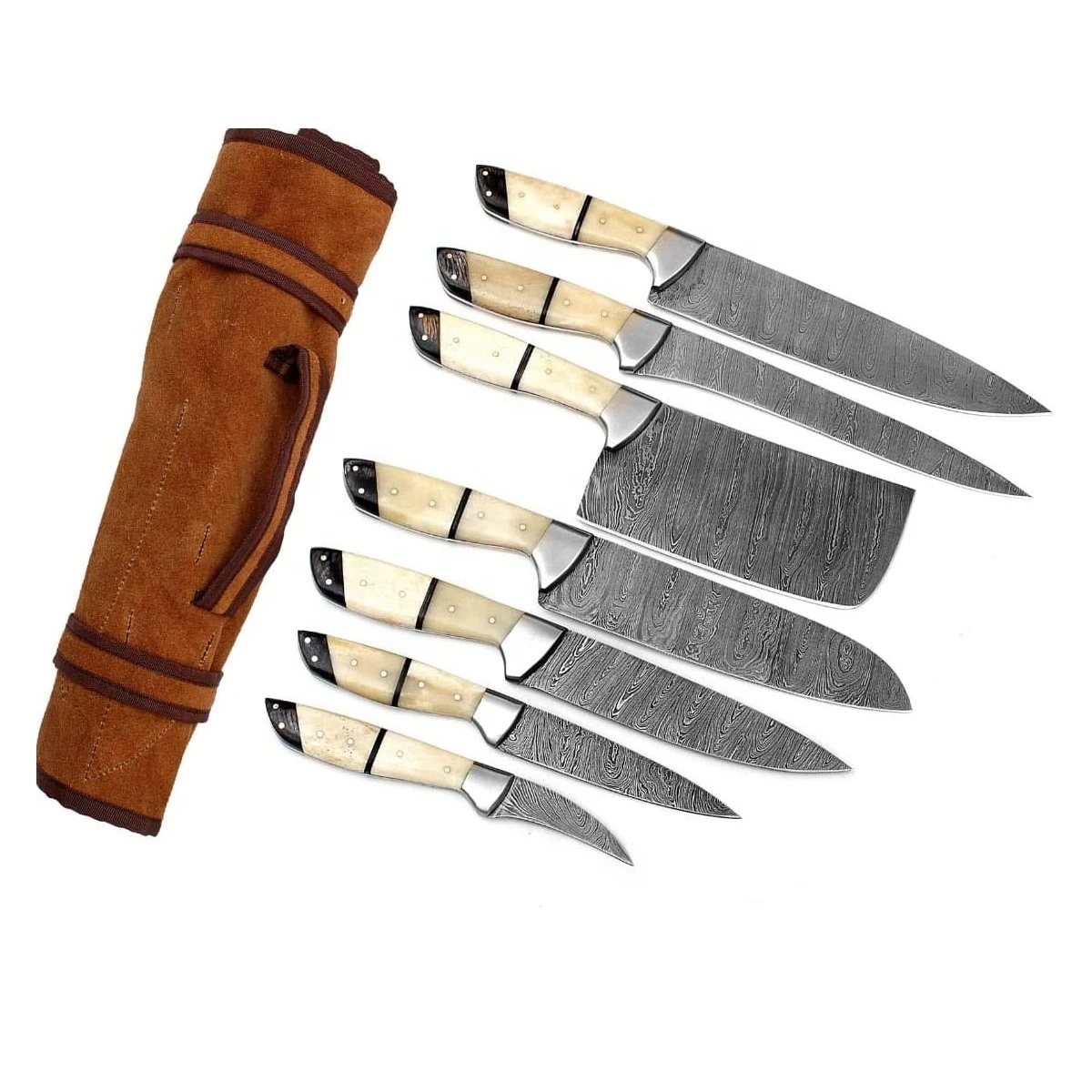 Custom Red Handle Chef Knife for Professional Kitchens