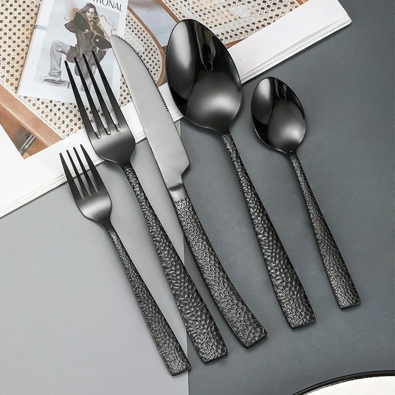 Handcrafted Silverware Cutlery Set – Artisan Flatware Collection