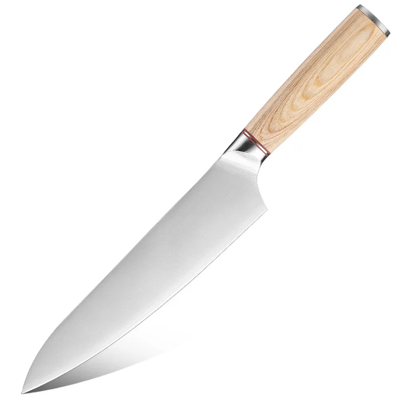 9-Piece Western Kitchen Knife Set for Professional Use