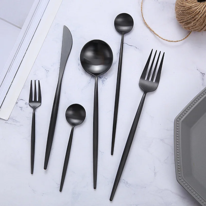 Wedding Cutlery Set with Chopsticks – Elegant Fork Knife Spoon Combo